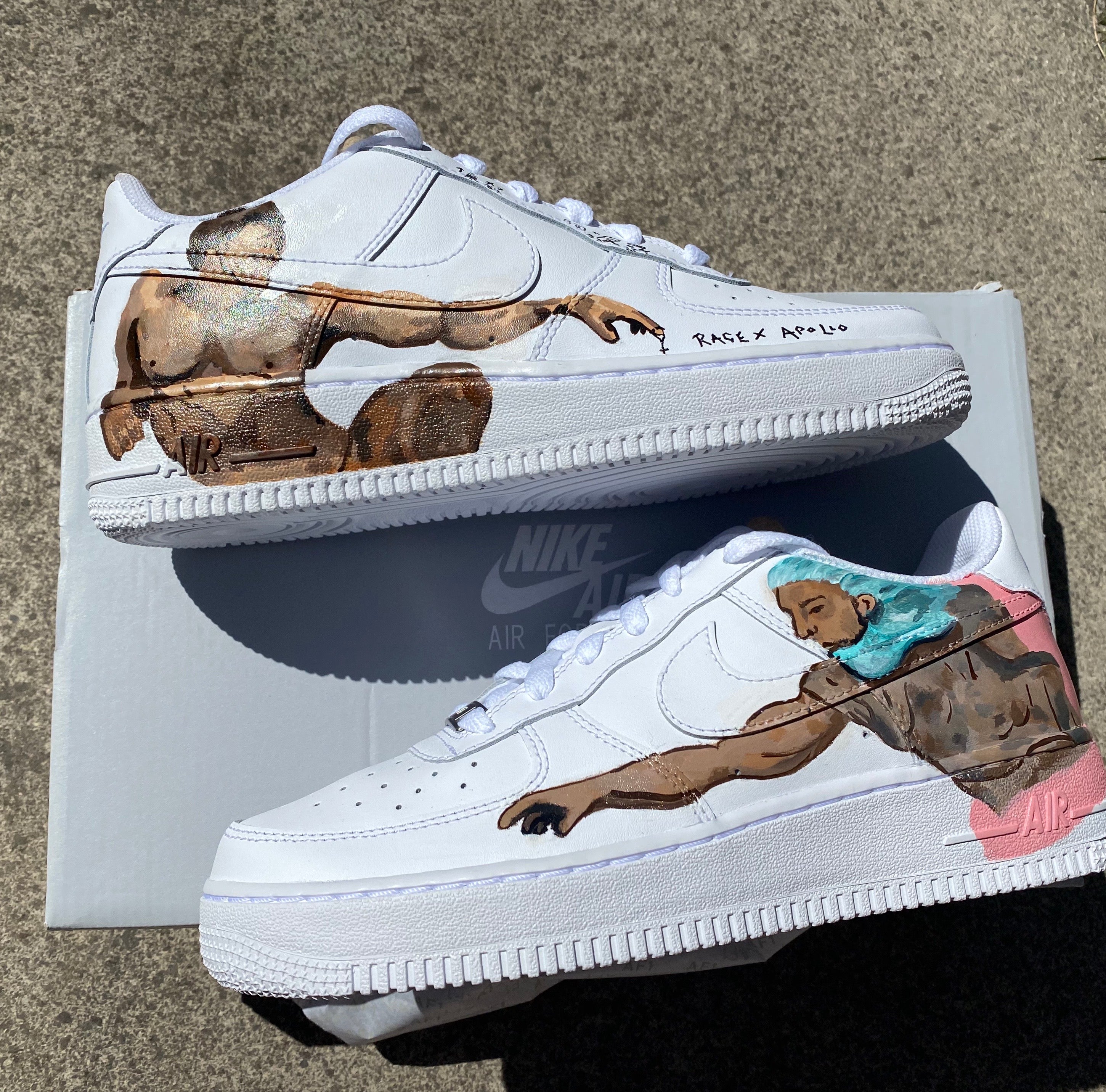 Apollo x Rage custom AF1