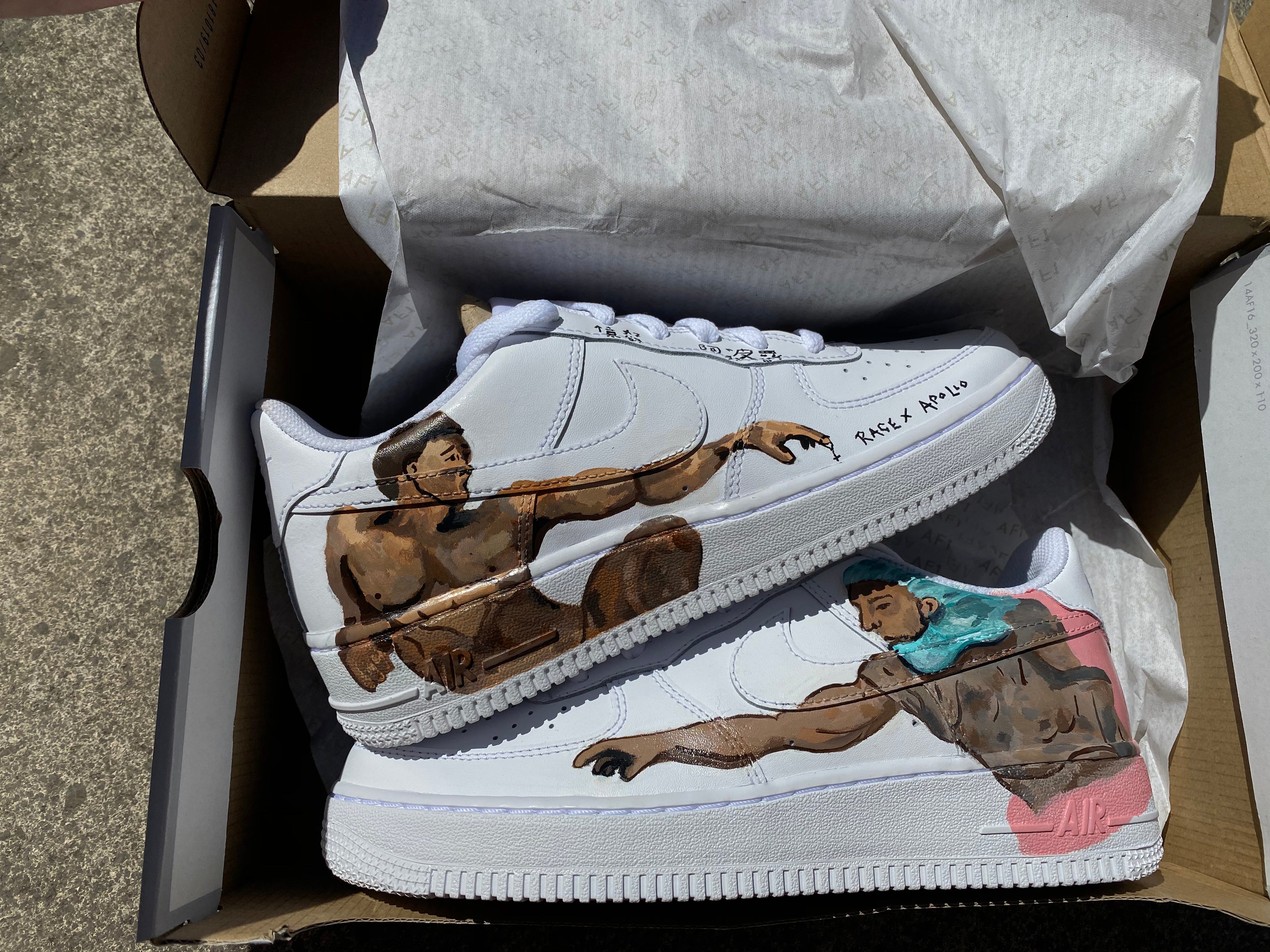 Apollo x Rage custom AF1